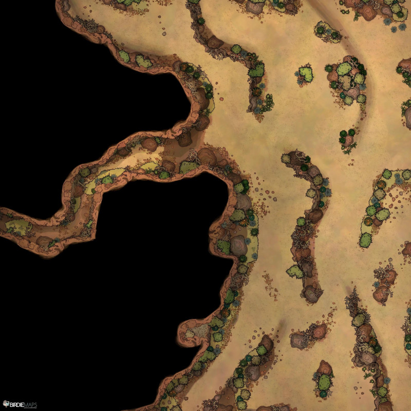 Desert Cave Entrance - [40x40]