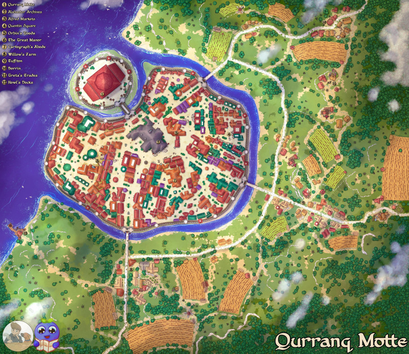 "Qurranq Motte" - A Steadfast Fort turned Town