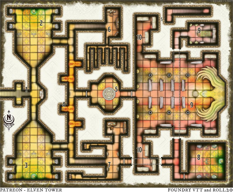 Map 758 - Temple of Rebirth - Dungeon