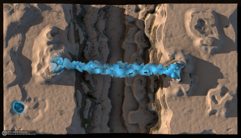 Ice Bridge (64x36)