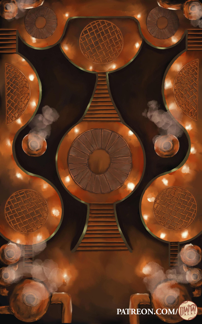 Steampunk Boss Room