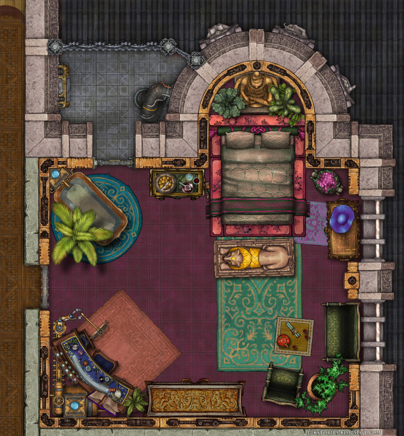 The Lovers Suite - a Warhammer40k map