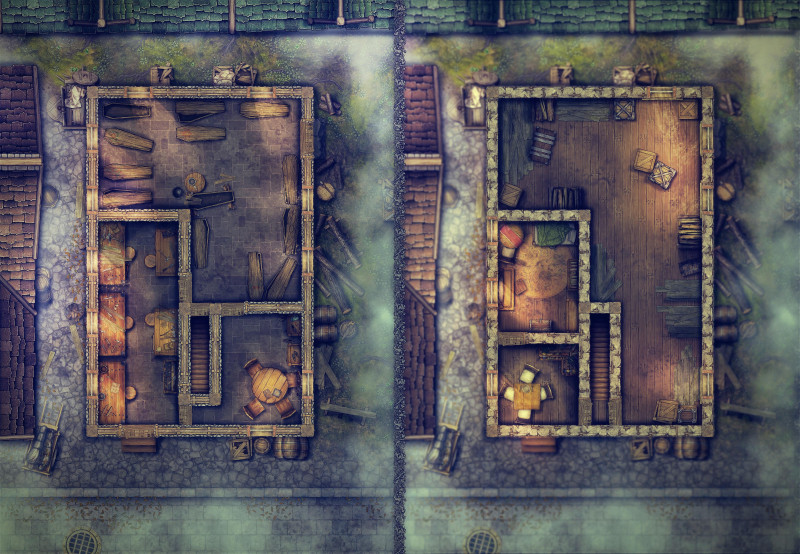 Coffin Maker Shop [26x18] [Gridless Logoless]