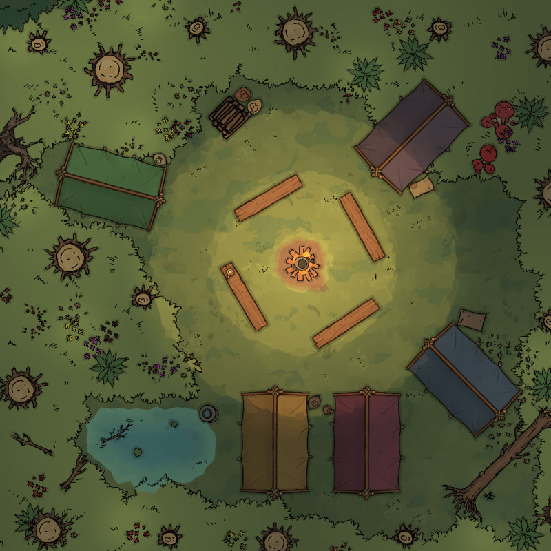 Updated my Camp map with your feedback <3