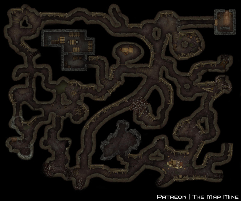 Undercity Tunnels [60x50]