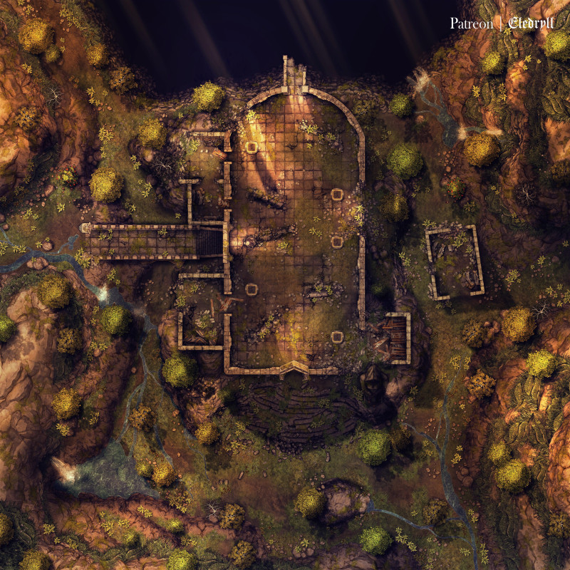 Zarakhas Lost Sanctum [60x60] [Gridless]