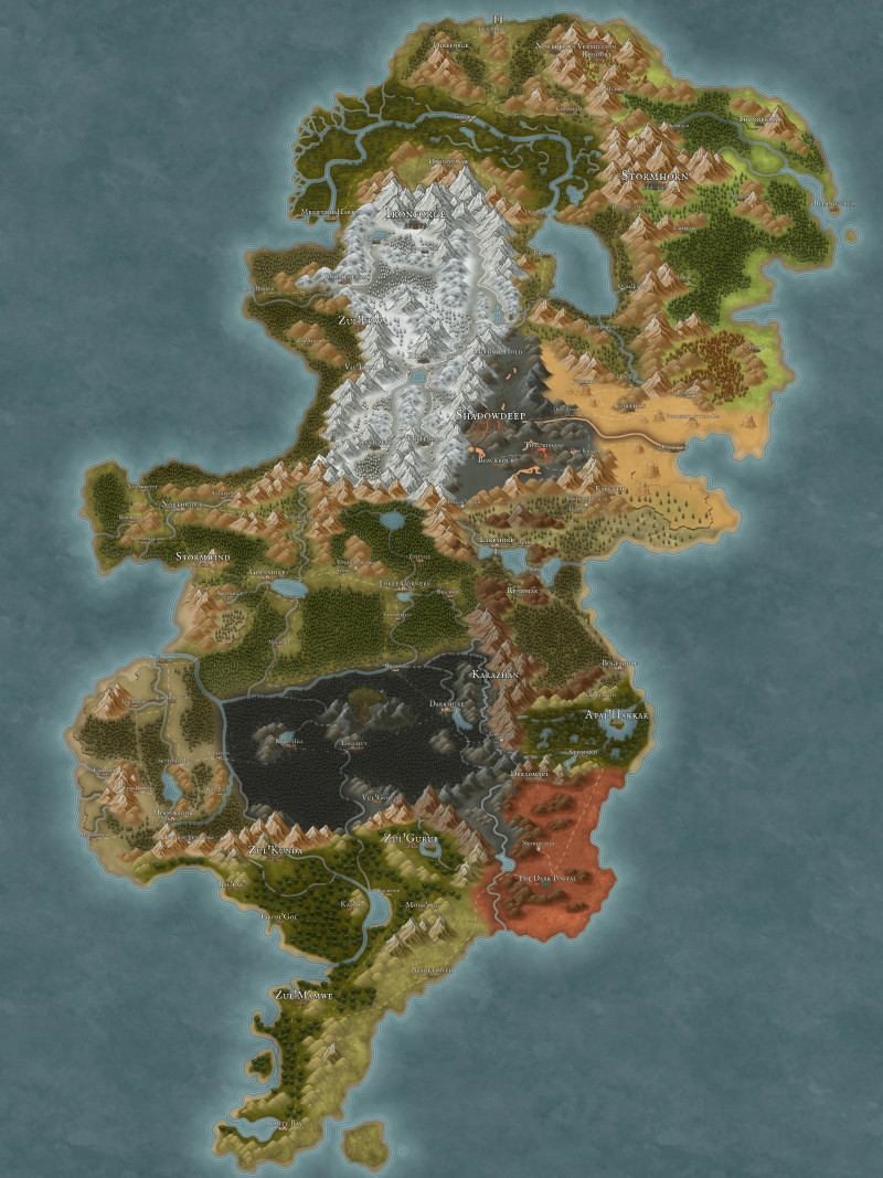 Seeking feedback on Warcraft map