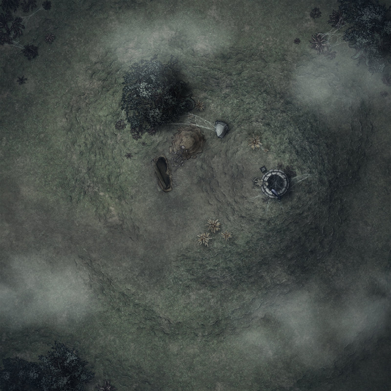 Hilltop Encounter + Variants [20x20]