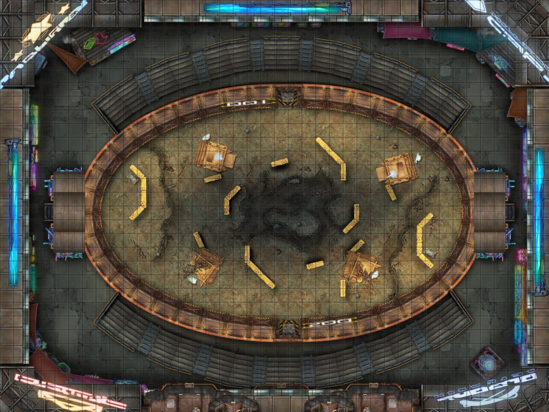 Sci-fi Battle Arenas