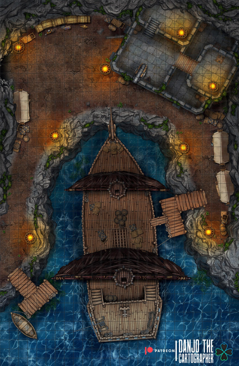 The Serpent’s Gullet [26x40] [OC] [Art]