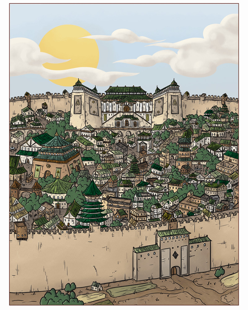 Ba Sing Se | Avatar the Last Airbender | Fantasy map