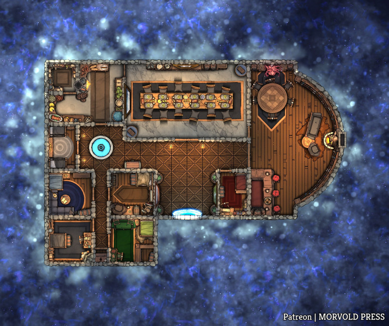 Mordenkainen's Magnificent Mansion [25 x 21]