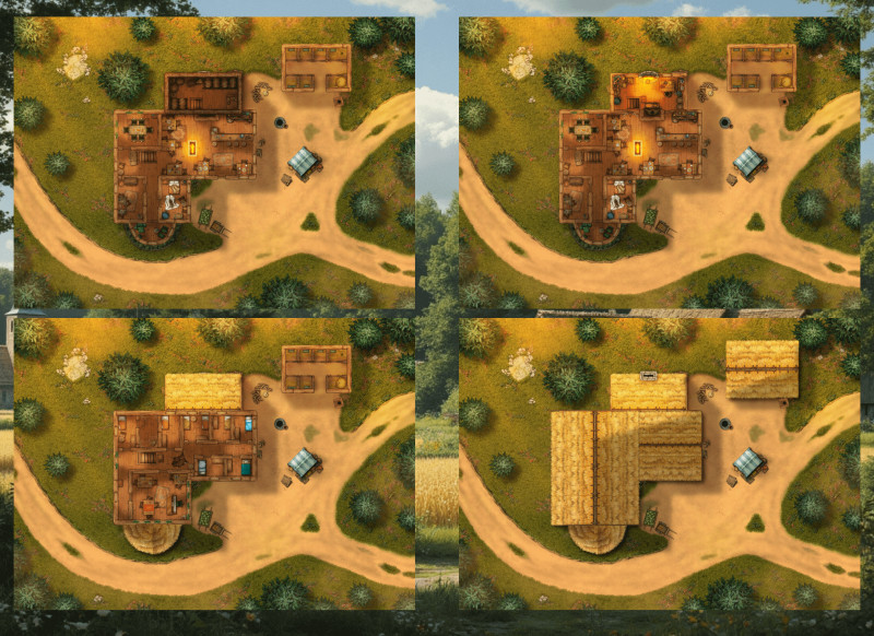 Crossroads Inn [55x40]
