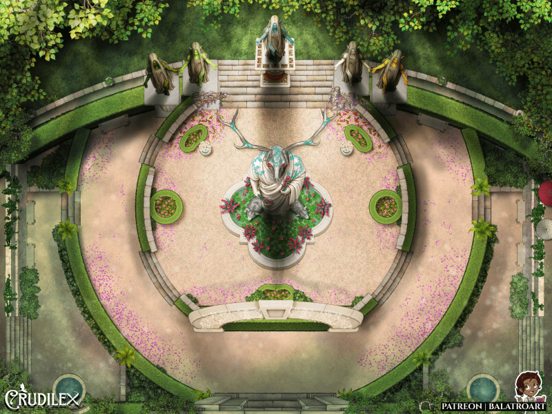 The Lakeside Gardens of New Collora are a perfect, idyllic setting, for some clandestine clock and dagger espionage just a few steps away from the noble galas.