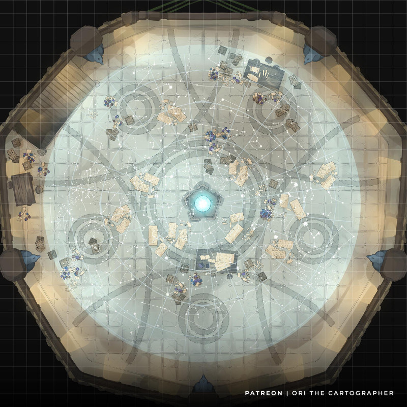 Astronomy Tower [30x30][NoAI] | Ori the Carto