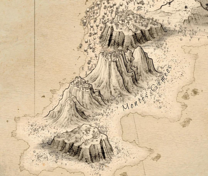 My map for my home game. The Island and city of Saturnalia!