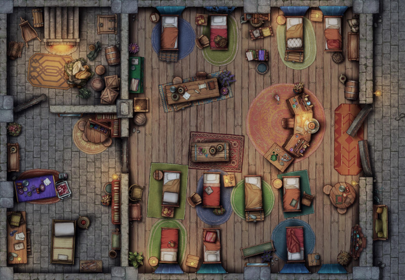 Hospital Rooms [26x18] - 3 unique variations