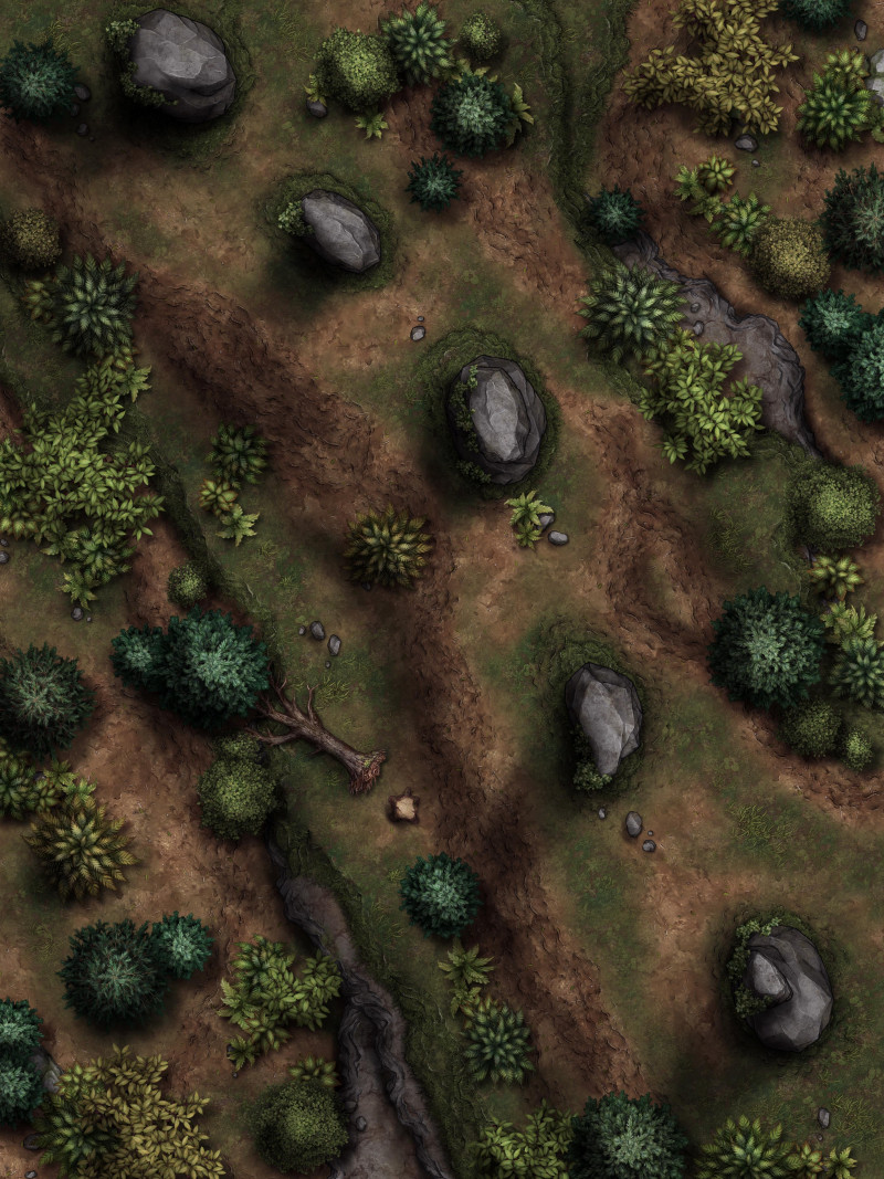 Path of the Menhirs  [30x40] - 5 unique variations