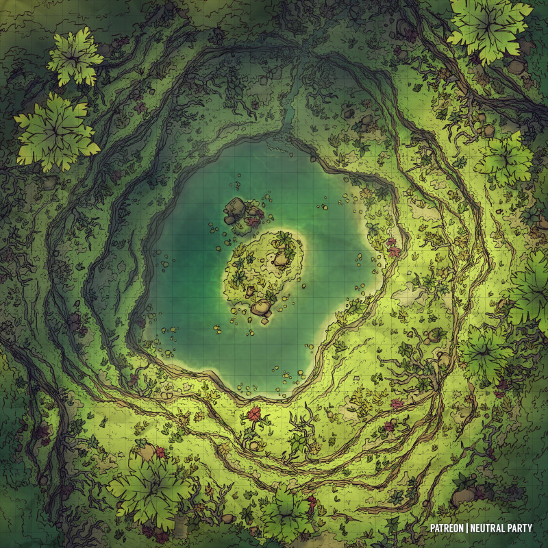 Jungle Hollow (35x35)