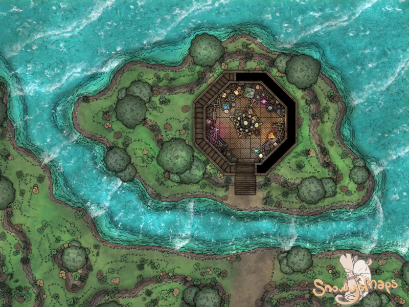 [40x30] Mage Lighthouse Floor 1 Day