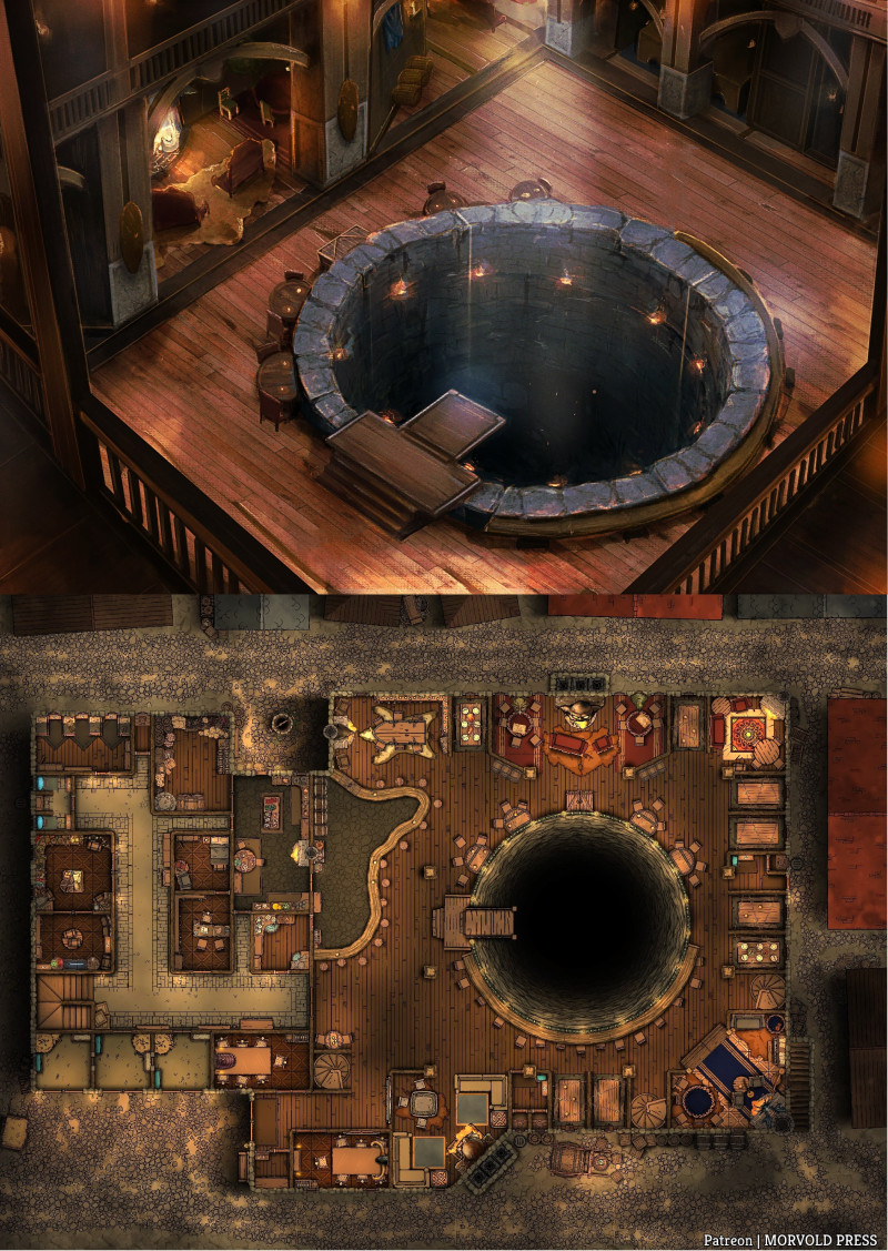 Yawning Portal Tavern [45 x 33]