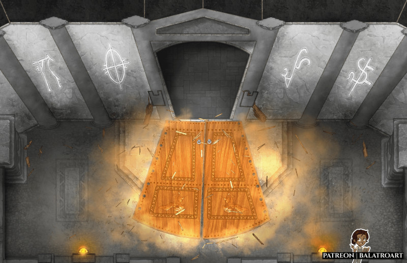 Every adventurer has their nemesis, but their true enemy… the real BBEG is “THE DOOR”