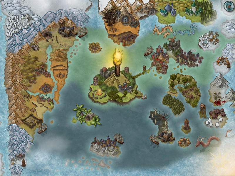 The Sacred Isles of Pyln; home of the World Candle who's glow encompasses all of reality