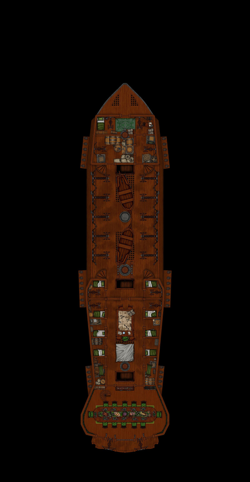 HMS Starborn Sovereign (26x50)