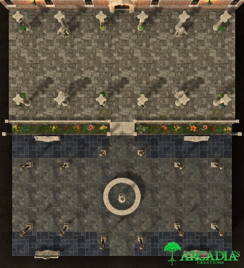 Town Hall Entrance [20x22]