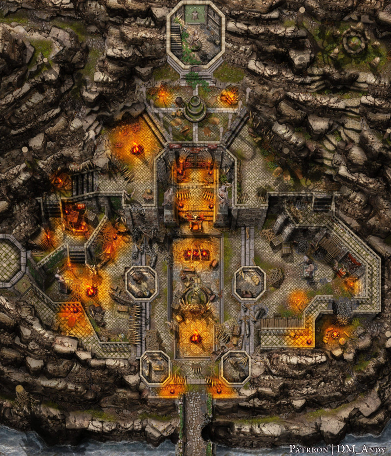 Temple of the Moon | 60x70