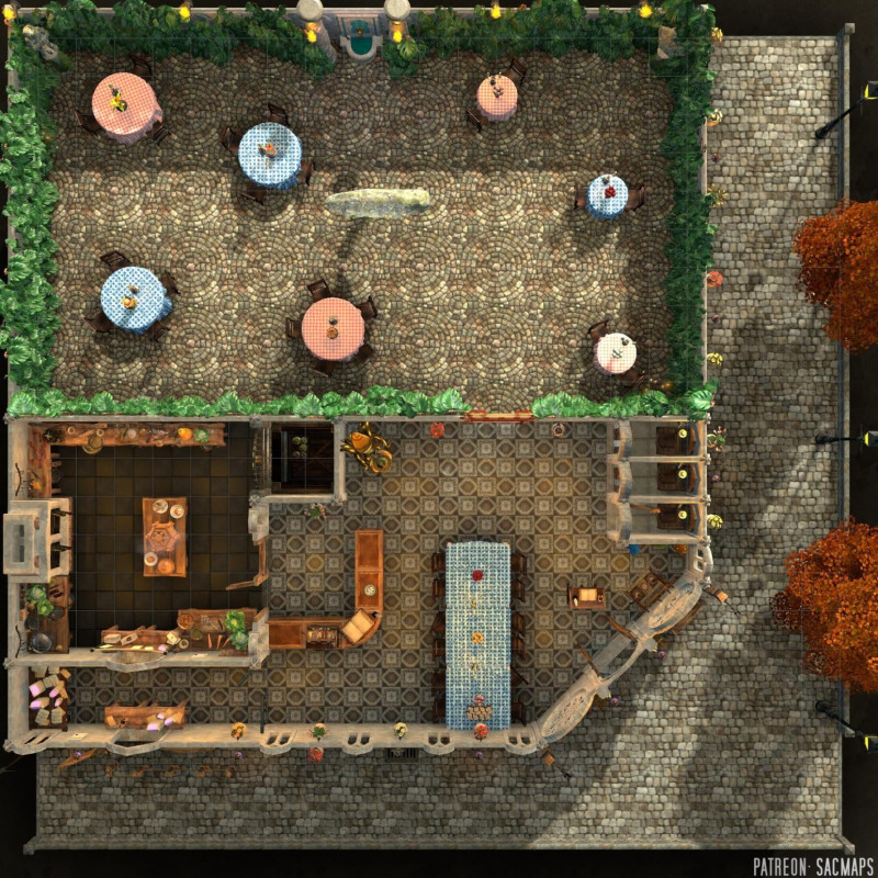 For my 4 year anniversary of mapmaking, here's 396 free maps for you or your DM - the whole of my 4th year of maps! (Plus 850+ more from the first 3 years - 1,250+ free maps in all!) - buildings, encounters, dungeons & heaps more!