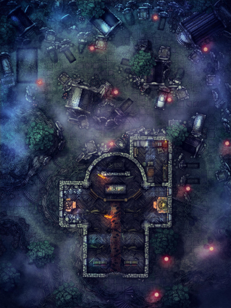 Chapel of the Soothing One [30x40] [Gridless Logoless]