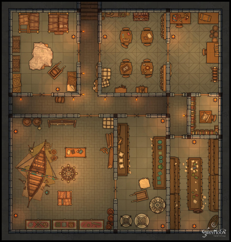 Basement Museum Storage [22x23]