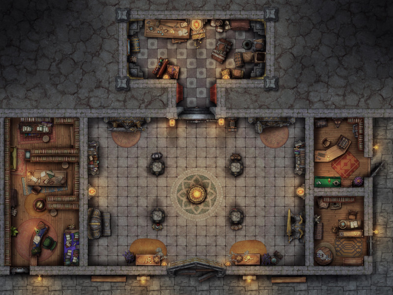 Great Vault  [40x30] - 6 unique variations