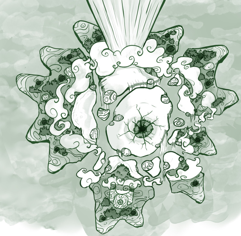 for my adventures in my floating island world i make my own maps