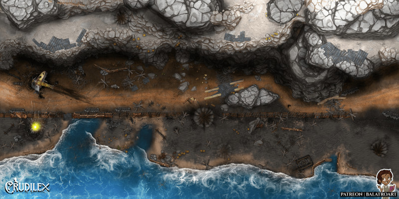 Trench Crusade inspired battlemaps! Steel Necropolis, no man's land, the northern Hellmouth and more.