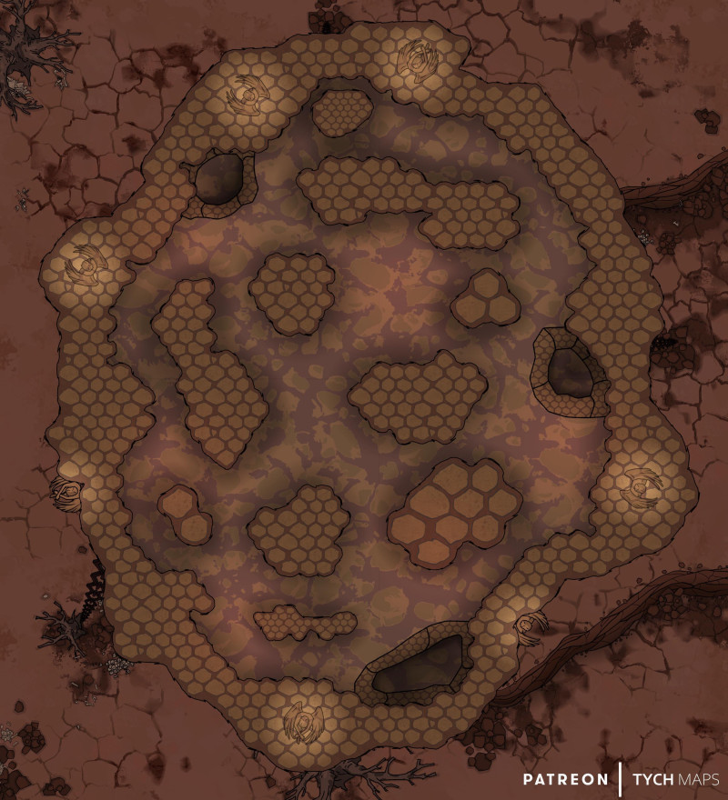 Hellwasp Nest - Descent into Avernus [20x22]