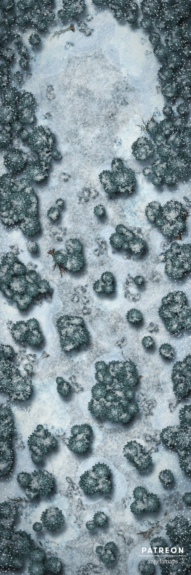 Northern Forest [battlemap] from Angela Maps - 3 versions! [animated] [art]