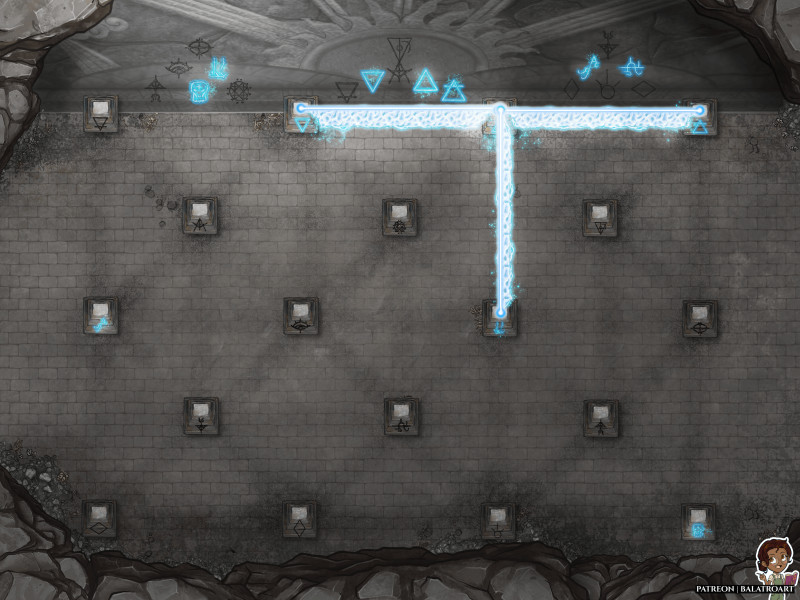 The Trials of the halls of runes had many puzzle chambers, most parties never had to worry about the others beyond it. Or anything at all ever again.