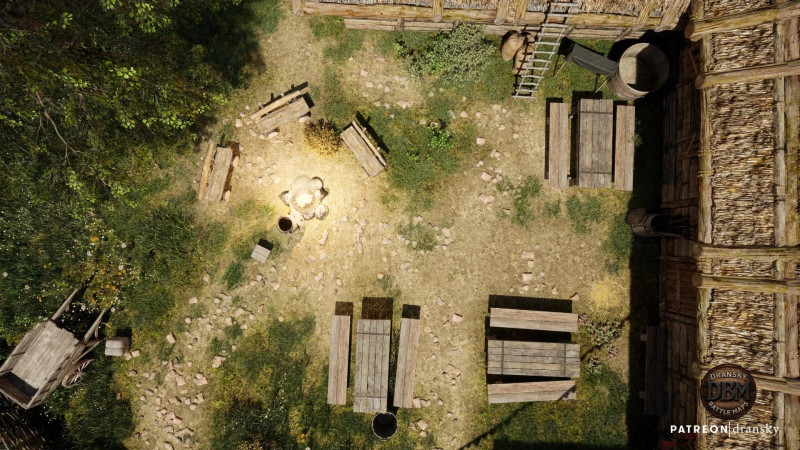 Rural Tavern - Cozy Animated Tavern Battlemap for D&D / Pathfinder