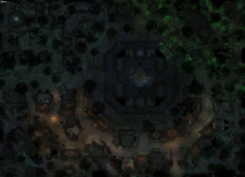 Ancient City Temple - [90x65]