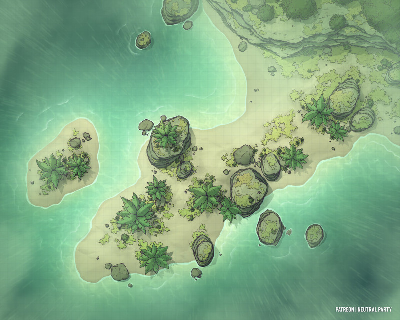 Craggy Shore (50x40)