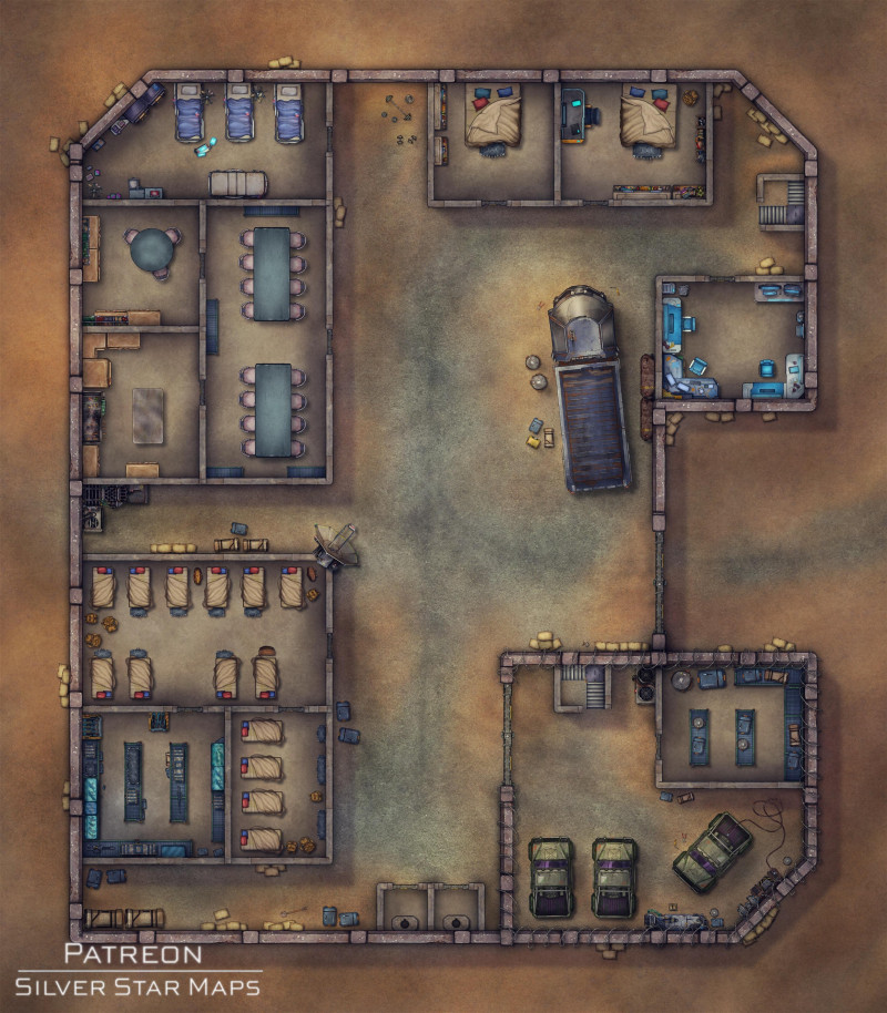 Modern Military Base