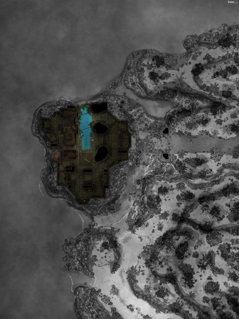 Coastline Keep 5 - [75x100]