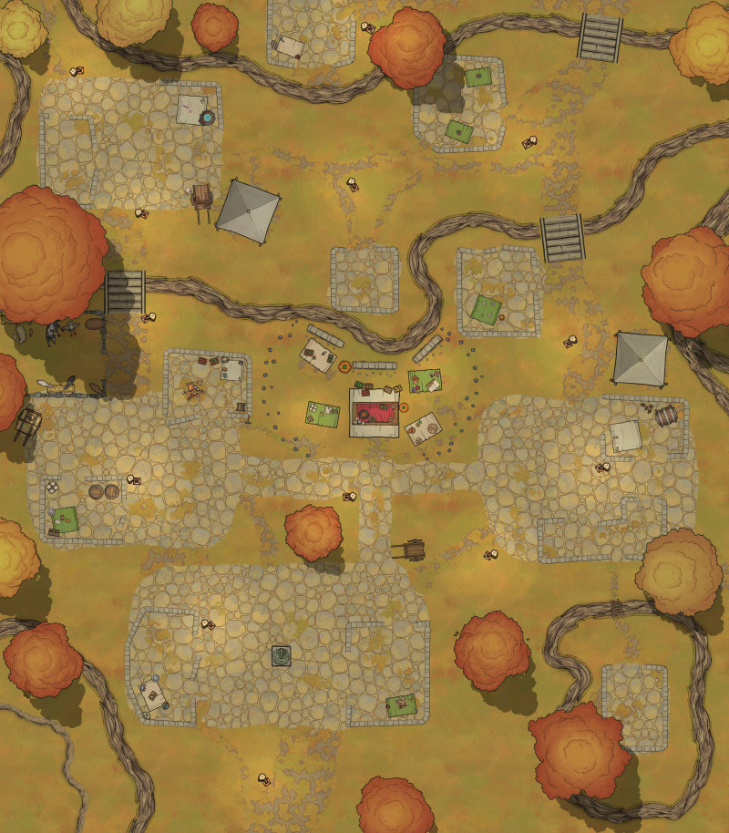 [35x40] Festival Grounds - Autumn