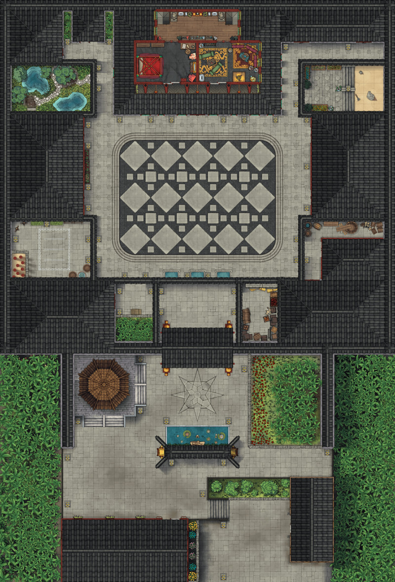 My Character's Siheyuan Styled House
