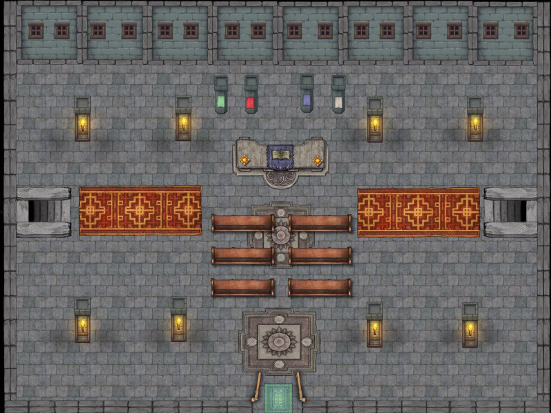 Castle Interior and Dormitory