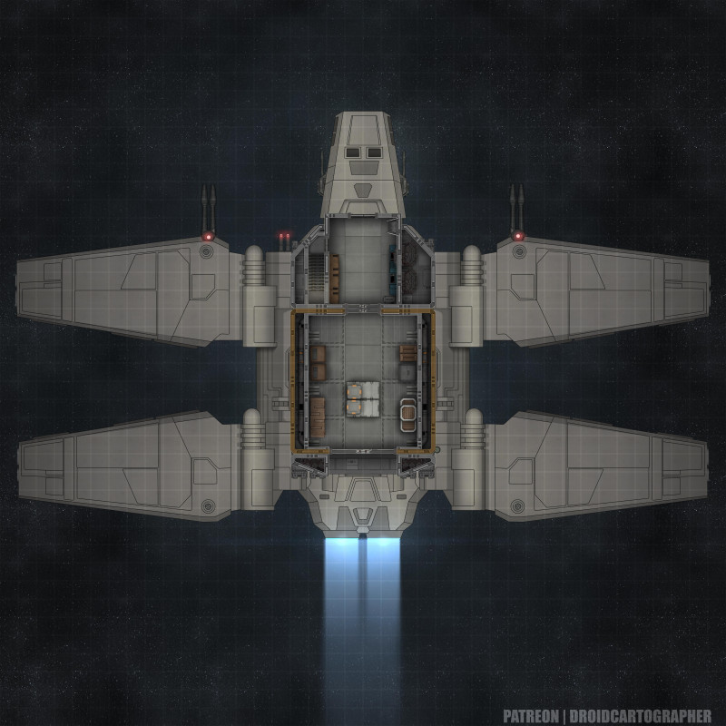 Zeta-class Cargo Shuttle - [40x40]
