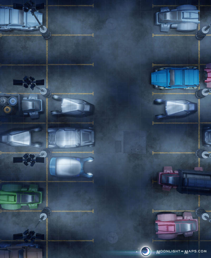[OC] Will your players double park their ride? The Open Parking Lot is open for service. [18x22]