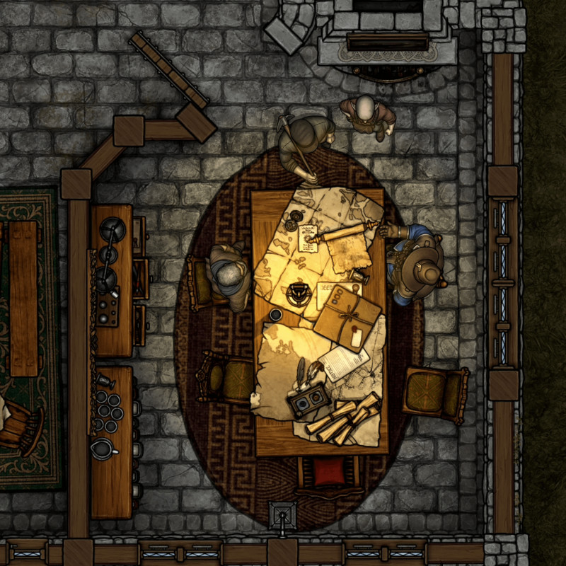 [OC] Prospector's Guild 40x33 by Forgotten Adventures